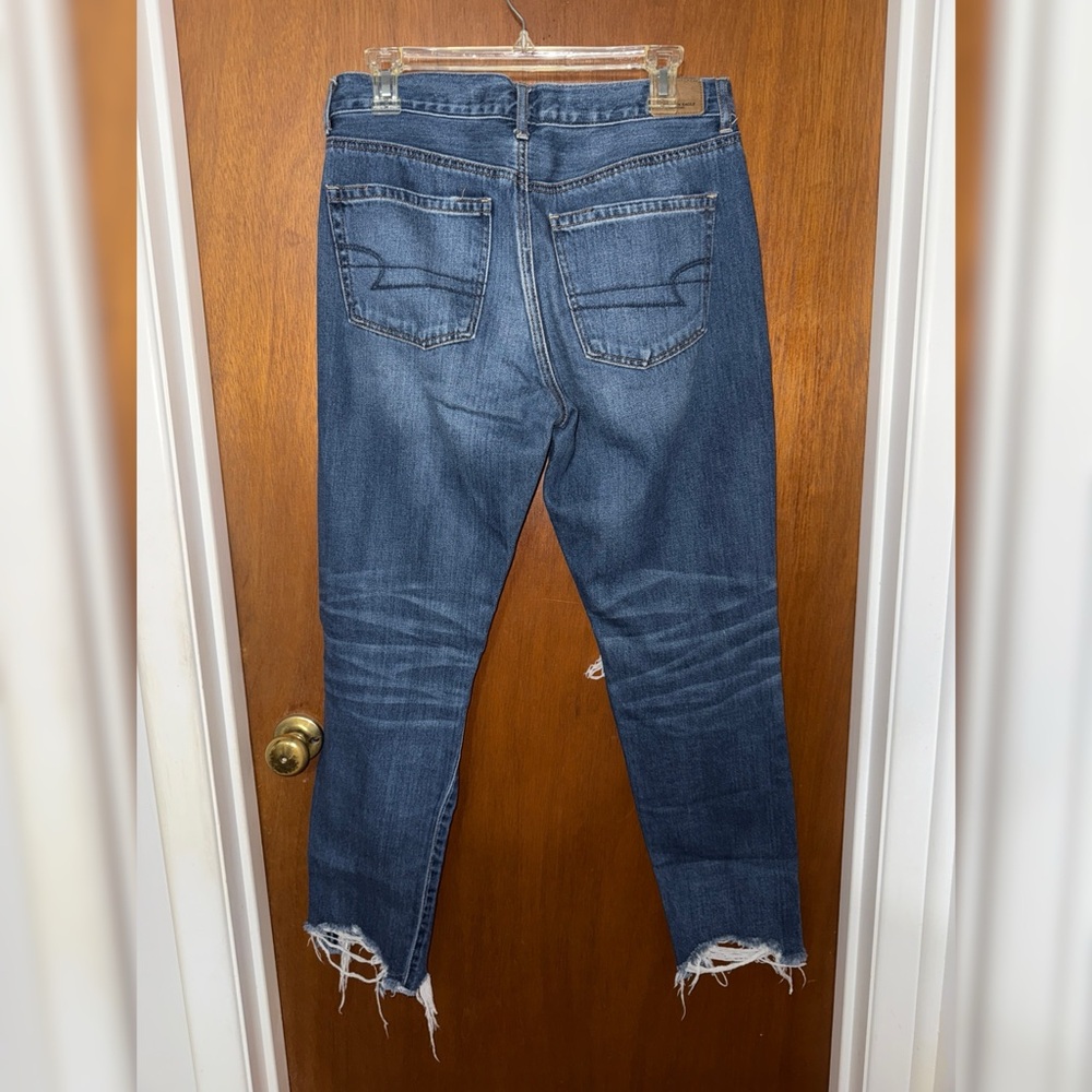 American Eagle Outfitters Distressed Boyfriend Jeans - Picture 2 of 3
